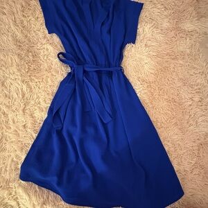 Monteau Royal Blue Midi Dress